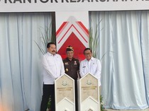 Jaksa Agung dan Pramono Resmikan Kejari Jakut, Dibangun dari Hibah DKI Rp 100 M