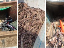 Modus Pencurian Kabel Bawah Tanah di Lampung Pakai Rompi Proyek-Atur Lalin