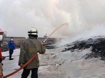 Kebakaran TPA Jatiwaringin Tangerang Meluas 2 Hektare Dipicu Angin Kencang