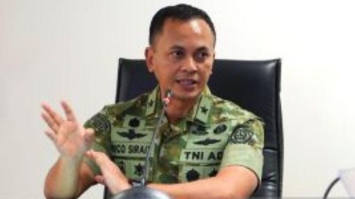 Kepala Biro Informasi Pertahanan Sekretariat Jenderal Kemhan Brigjen TNI Rico Ricardo Sirait