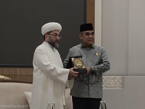 Bertemu Grand Mufti Uzbekistan, Ketua MPR Bicara Islam Toleran dan Persatuan