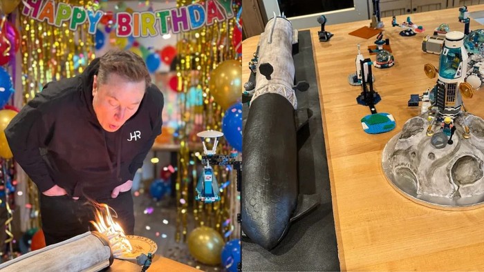 Kue ulang tahun Elon Musk