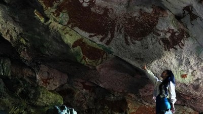 Lukisan Gua Metanduno, Jejak Seni Purba yang Mendunia dari Muna