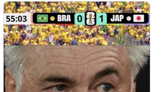 Netizen Puji Kejeniusan Ancelotti yang Bikin Jepang Tumbang