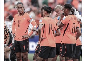 Belanda secara mengejutkan disingkirkan oleh Maroko. Foto: X.com