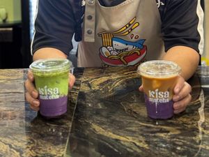 Mencicipi Segarnya Racikan Ube Matcha dan Kopi di Cirebon