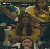 Ekspresi Marah Suporter Cantik Jadi Viral, Ternyata Anak Legenda Piala Dunia