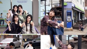 Drakor My Idol, My Debut juga dibintangi oleh Nana WOOAH sebagai Aji, Kaede tripleS sebagai Karin, dan AISA sebagai personel IRION; dan aktor Lee Jin Hyuk memerankan Ethan member Boy to the Moon. (Foto: dok. MBC+)