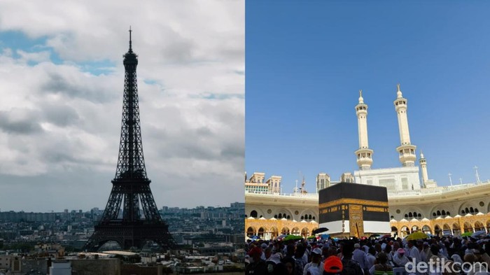 Gelombang panas bikin Paris lebih panas dari Makkah