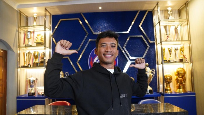 Pemain anyar Arema FC Robi Darwis