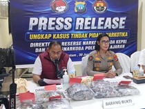 Peredaran 928 Vape Etomidate dan Sabu di Kepri Digagalkan, 13 Orang Ditangkap