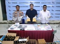 Polres Depok Tangkap 34 Tersangka Kasus Obat Keras, Sita Miras di Apartemen