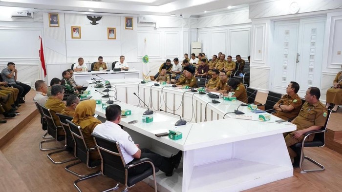 Rapat Koordinasi Forkopimda Kabupaten Subang, pada Selasa (30/06/2026) di Ruang Rapat Bupati II, Kantor Bupati Subang.