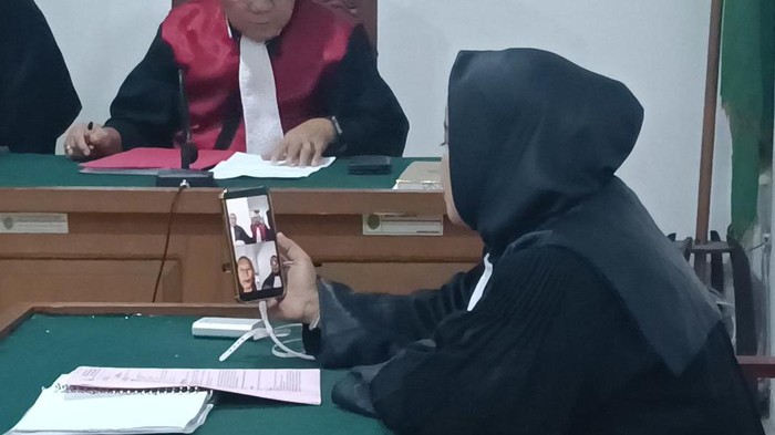 Sidang pembunuhan lansia Kristina dilaksanakan secara daring di PN Palembang