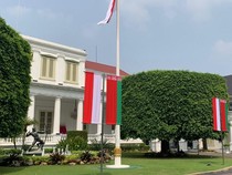 Istana Mulai Berhias Jelang Kedatangan Presiden Belarus Lukashenko Lusa