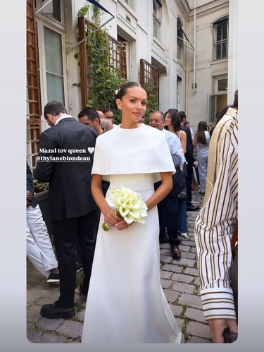 Thylane Blondeau, Gadis Tercantik di Dunia, resmi menikah di Paris.