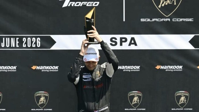 Umar Abdullah berjaya di ajang Lamborghini Super Trofeo Cup