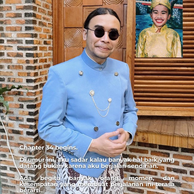 Whisnu Santika Berhenti Minum Alkohol Usai Mimpi Ketemu Gus Dur