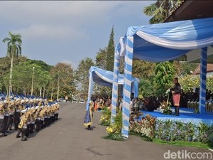 Polda Sumsel Peringati HUT Bhayangkara, Ada Atraksi Paramotor dan Polisi Cilik
