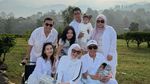 Kompak! Putih-putih Ayu Ting Ting dan Kevin Nikmati Alam