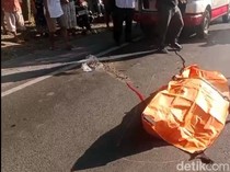 Pulang Kerja, Buruh Pabrik di Mojokerto Tewas Terlindas Truk Kontainer