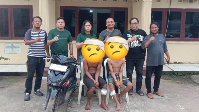 Dua pencuri motor di Rambutan Banyuasin ditembak polisi