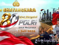 Hari Bhayangkara 80 Tahun Polri