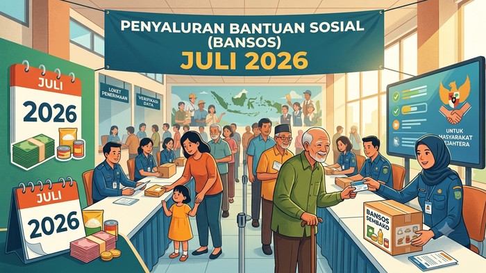 Ilustrasi Bansos Juli 2026