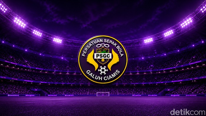 Ilustrasi logo PSGC Ciamis.