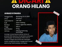 Sudah Dua Pekan Ahmad Komara yang Hilang Misterius Belum Ditemukan