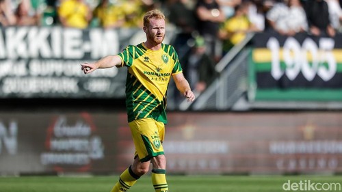 Jort van der Sande saat masih membela SC Cambuur. Jort Sande menjadi rekrutan pertama Bali United untuk musim 2026/2027