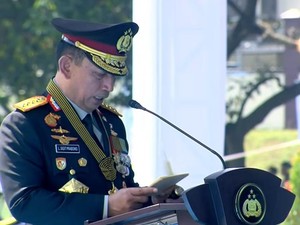 Kapolri Bersyukur Kolaborasi Polri dengan Petani Hasilkan Panen 5,7 Ton Jagung