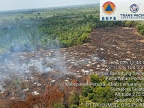 1 Hektare Lahan yang Terbakar di PALI Diduga untuk Buka Lahan Kebun