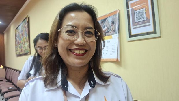 Kepala Bidang Pemasaran Pariwisata Dinas Pariwisata Bali, Ida Ayu Indah Yustikarini, saat ditemui di Kantor BPS Bali, Rabu (1/7/2026). (Fabiola Dianira/detikBali) Kepala Bidang Pemasaran Pariwisata Dinas Pariwisata Bali, Ida Ayu Indah Yustikarini, saat ditemui di Kantor BPS Bali, Rabu (1/7/2026). (Fabiola Dianira/detikBali)