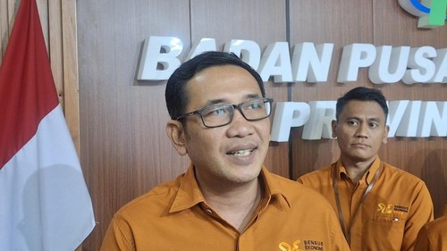 Kepala BPS Bali, Agus Gede Hendrayana Hermawan, saat ditemui di kantornya, Rabu (1/7/2026). (Fabiola Dianira/detikBali)
