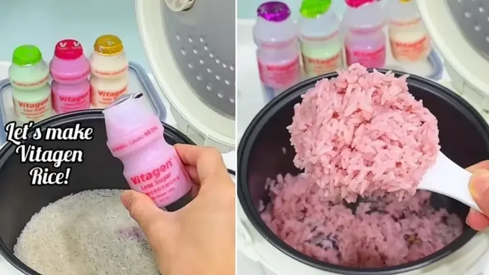Nyeleneh! Eksperimen Masak Nasi Pakai Minuman Probiotik