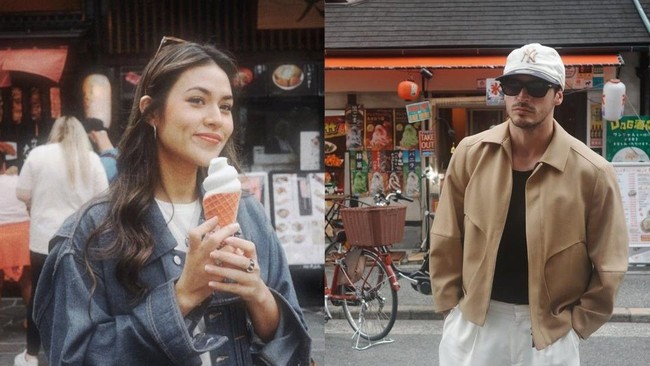 Gosip kedekatan chef Mathis dengan Raisa mulai berhembus usai banyak netizen menyadari beberapa kesamaan dalam unggahan-unggahan keduanya di media sosial. Salah satunya ialah momen saat liburan ke Jepang. Raisa dan chef Mathis diduga berlibur bersama ke sana. Foto: Instagram/@mathismolinie