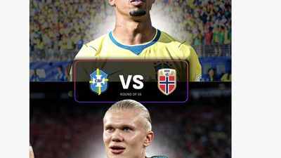 Haaland Mengerikan, Brasil di Hadapan