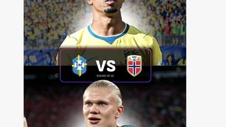Haaland Mengerikan, Brasil di Hadapan