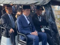 Momen Akrab Jokowi-JK di Hari Bhayangkara: Naik Buggy Car Bareng-Duduk Semeja