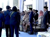Saat Prabowo dan Jokowi Saling Beri Hormat