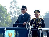 Prabowo di Hari Bhayangkara: Orang Benar Harus Merasa Aman