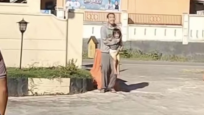 Paman di Konawe sandera ponakan memakai pisau.