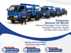 PDAM Makassar Salurkan Air Bersih Gratis Lewat Mobil Tangki, Ini Kontak Resmi Tiap Wilayah