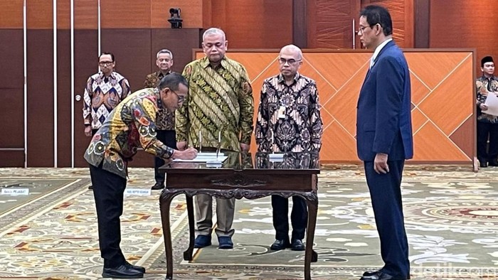 Pelantikan di Kemenkeu
