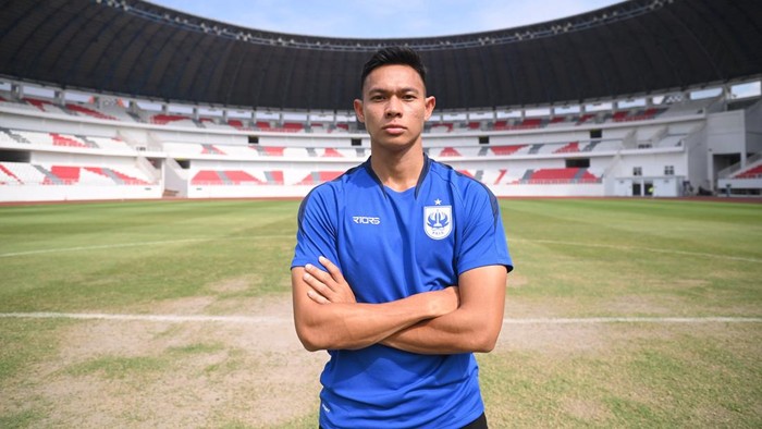 Pemain anyar PSIS, Andy Setyo. Andy bakal memperkuat lini pertahanan PSIS. 

Foto diunggah Rabu (1/7/2026).
