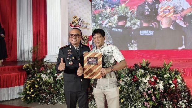 Penghargaan di Hari Bhayangkara di Kota Sukabumi