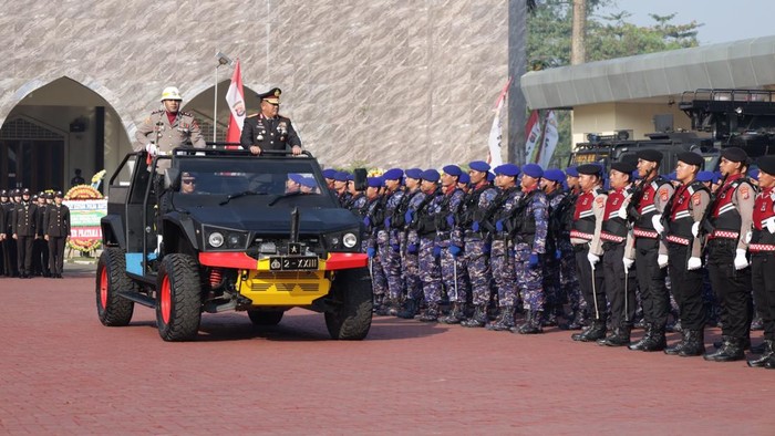 Peringatan hari Bhayangkara ke-80 di Polda Banten (dok. Istimewa)