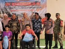 Baksos-Lomba, Polda Metro Rayakan Hari Bhayangkara Bersama Masyarakat