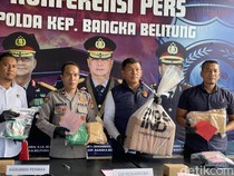 Kasus Narkotika di Babel Naik 11,5 Persen dari Tahun Lalu